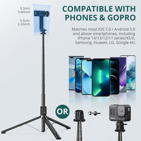 Basic 59" Selfie Stick Tripod