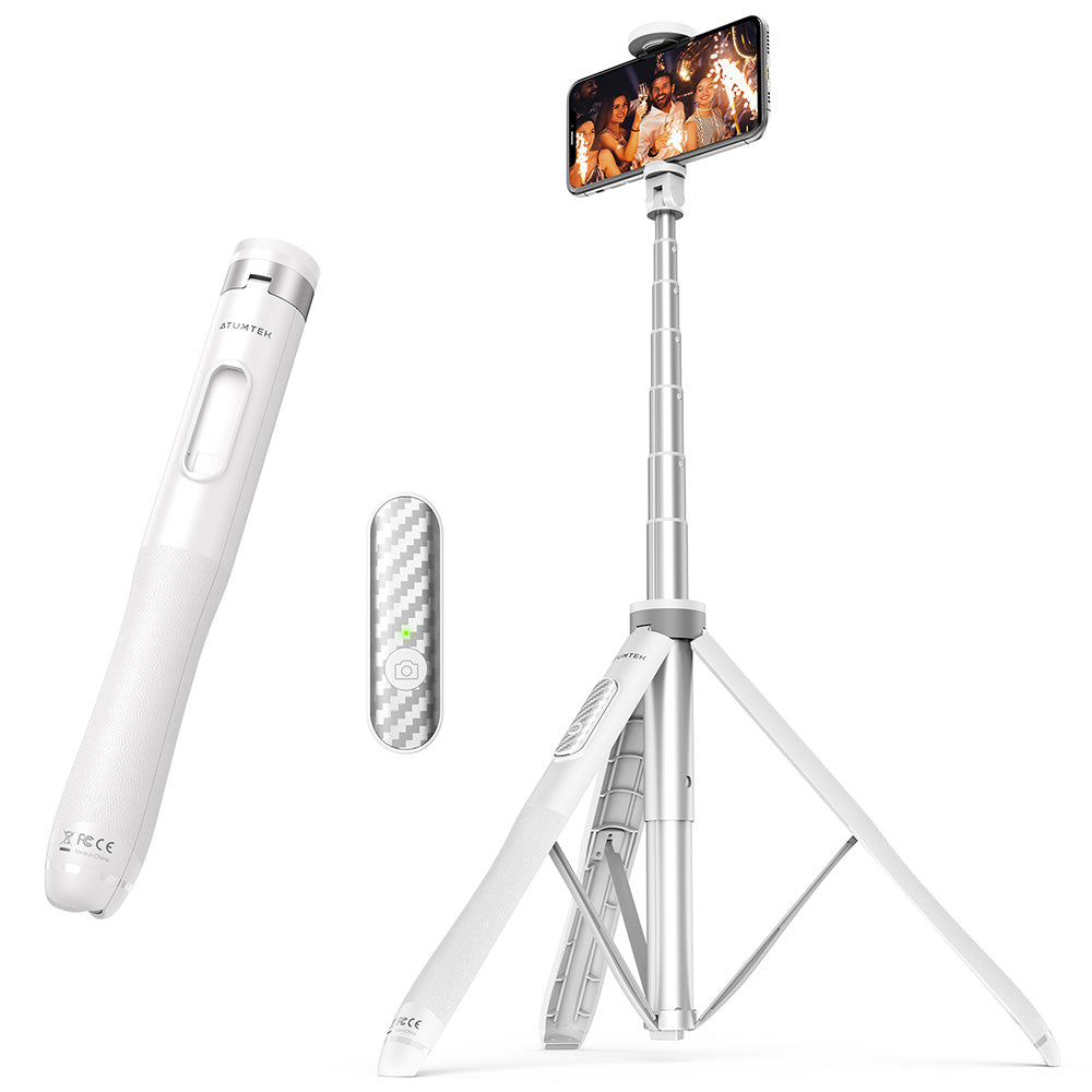 Premium Pro Phone Tripod Selfie Stick 51"