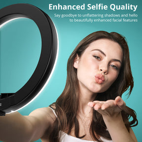 Stand Ring Light with Phone Holder