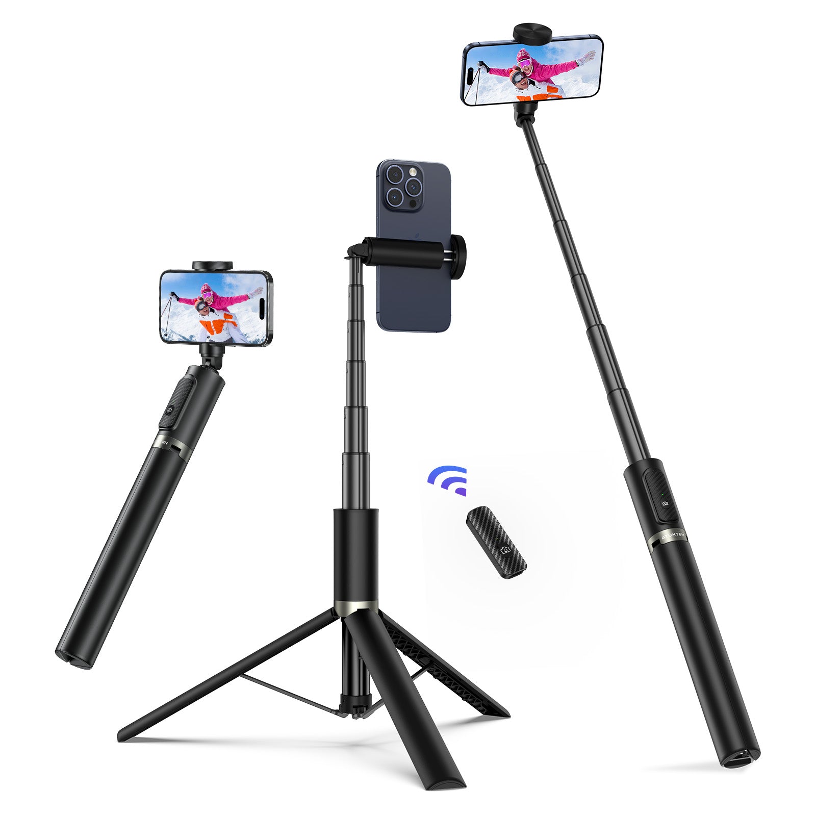 StickPro 68.5" Phone Tripod Selfie Stick