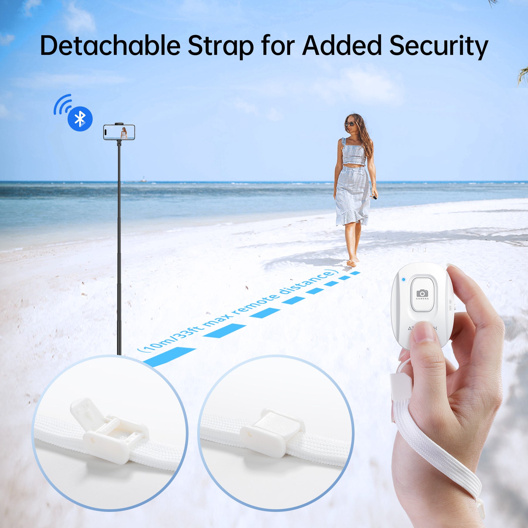 Wireless Remote Shutter for Phone