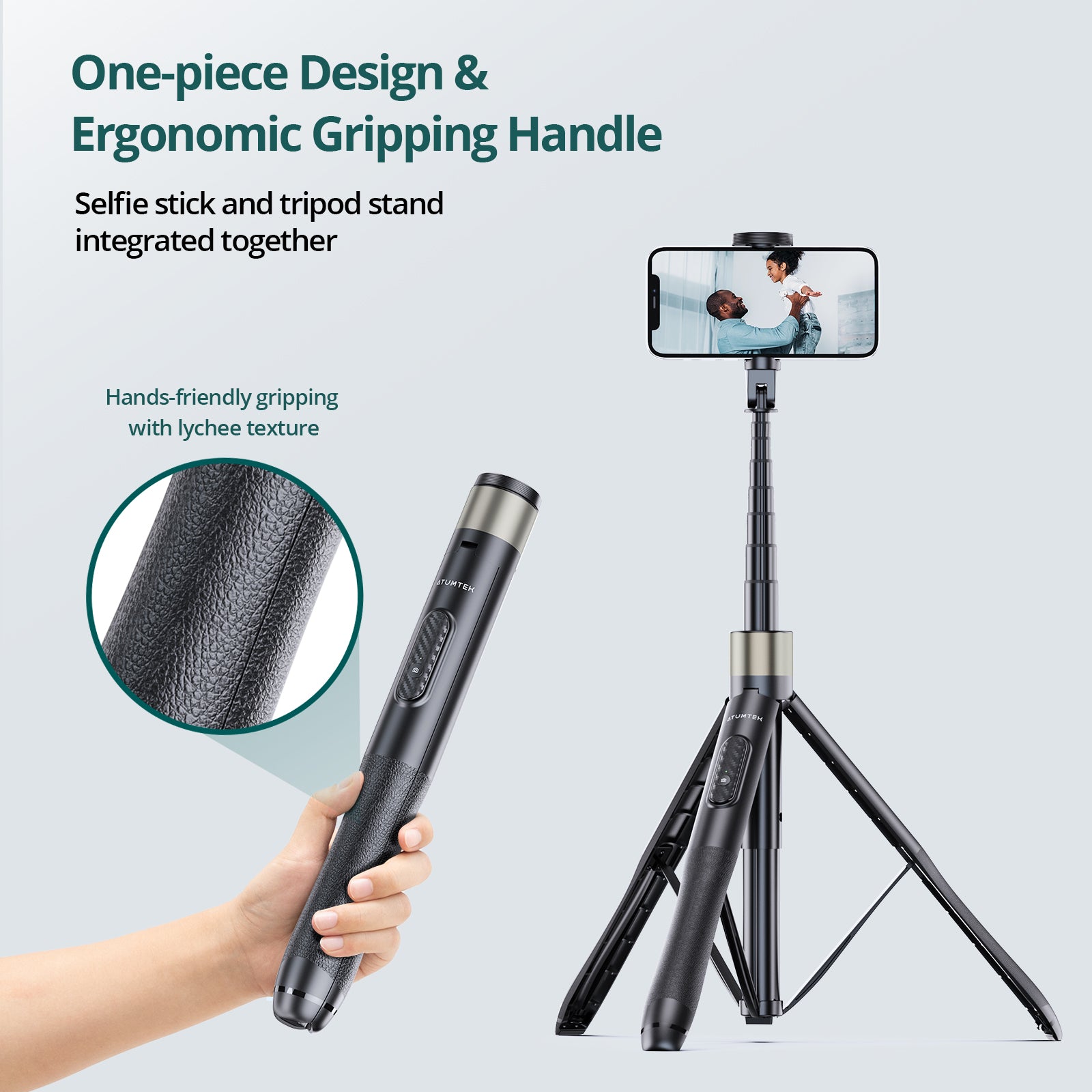 Premium Max Phone Tripod Selfie Stick 65"