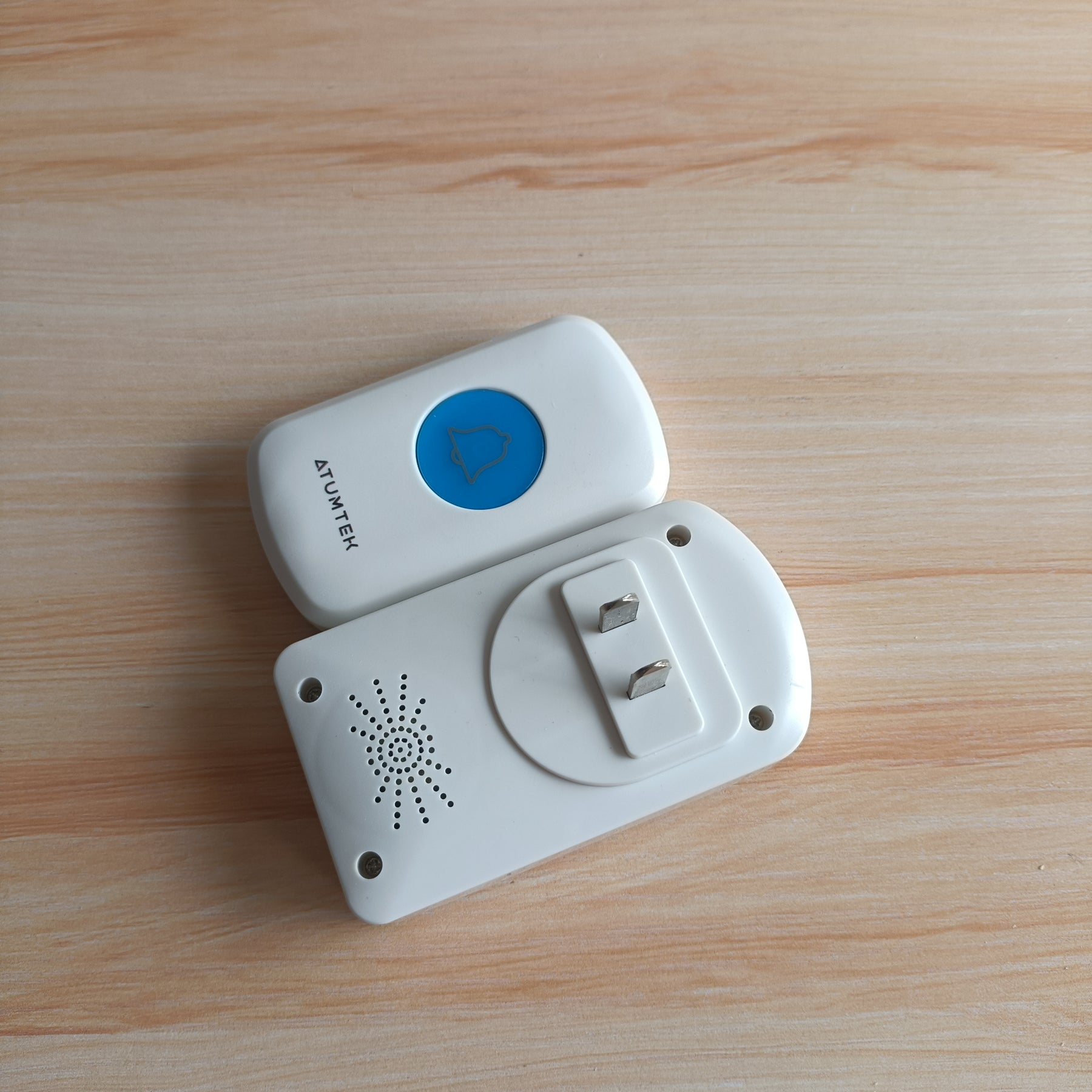 ATUMTEK Electric door bells Wireless Electric Doorbell for Home, Room, Office